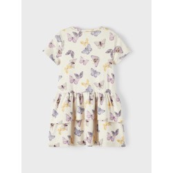 NAME IT Jasmina Kortærmet Kjole - Peyote Melange