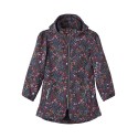 NAME IT Nkfalfa08 Jakke Lang Flower Branches Fo - Dark Sapphire