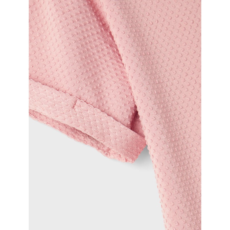 NAME IT Nkfhatinka Kortærmet Loose Top - Rose Tan