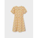 NAME IT Nkfvinaya Kortærmet Kjole - Créme De Pêche
