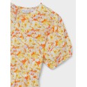 NAME IT Nkfvinaya Kortærmet Kjole - Créme De Pêche