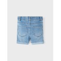 NAME IT Silas Slim Denim L Korts 8409-To H - Light Blue Denim