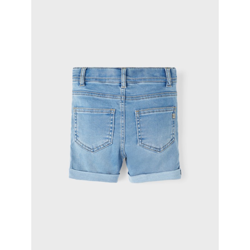 NAME IT Silas Slim Denim L Korts 8409-To H - Light Blue Denim