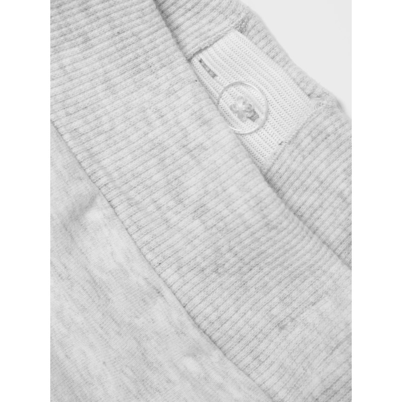 NAME IT Aubin Spiderman Swe Korts Unb Mar - Light Grey Melange