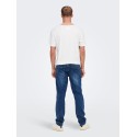 Only & Sons Weft Regular Fit Jeans - Blue Denim