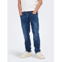 Only & Sons Weft Regular Fit Jeans - Blue Denim