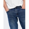 Only & Sons Weft Regular Fit Jeans - Blue Denim