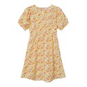 NAME IT Kids Vinaya Kortærmet Kjole - Créme De Pêche