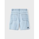 NAME IT Nkmben Straight Denim L Korts 3290-Ti H - Light Blue Denim