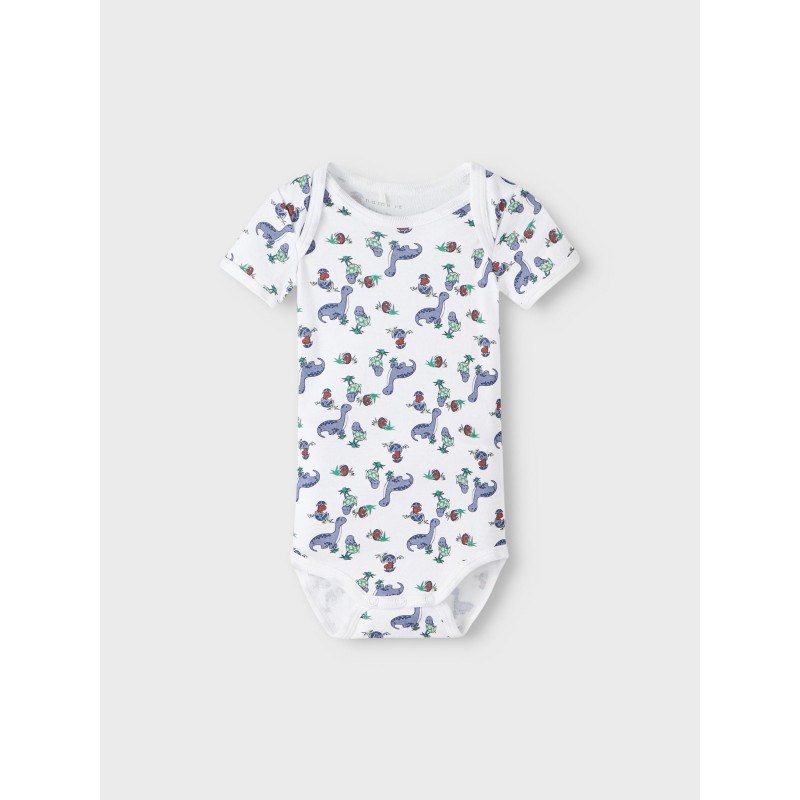 NAME IT Baby/Mini Dino 3-pak Bodystocking - Wild Wind