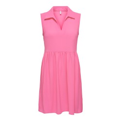 JDY Piper Skjorte Kjole - Pink Power