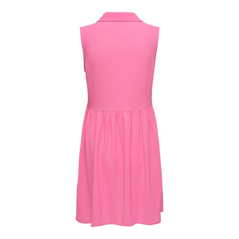 JDY Piper Skjorte Kjole - Pink Power