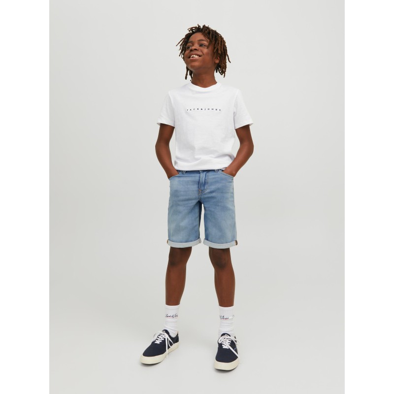 JACK & JONES JR Rick Denimshorts - Blue Denim