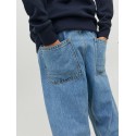 JACK & JONES JR Chris Loose Fit Jeans - Blue Denim