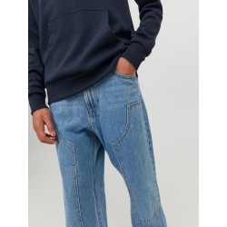 JACK & JONES JR Chris Loose Fit Jeans - Blue Denim