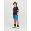 JACK & JONES JR Fiji Badeshorts - Super Sonic