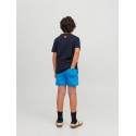 JACK & JONES JR Fiji Badeshorts - Super Sonic