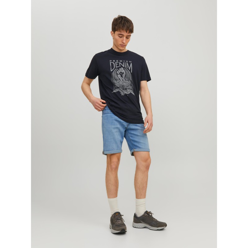 JACK & JONES Rick Original Denim Shorts - Blue Denim
