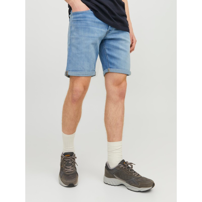 JACK & JONES Rick Original Denim Shorts - Blue Denim