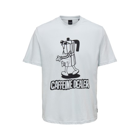 ONLY & SONS Onsaugust Reg Kortærmet Tee - Plein Air