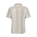 ONLY & SONS Caiden Hør Skjorte - Vintage Khaki