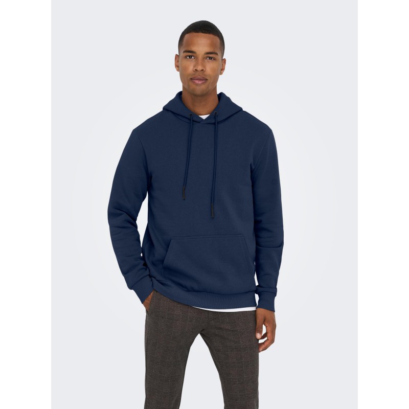 ONLY & SONS Ceres Sweat Hoodie - Dress Blues