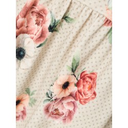 NAME IT Mini Holly Kortærmet Kjole - Peyote Melange