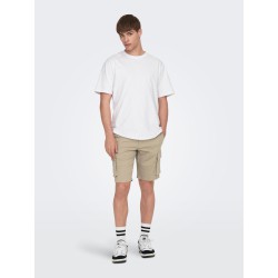 ONLY & SONS Cam Stage Cargo Shorts - Chinchilla