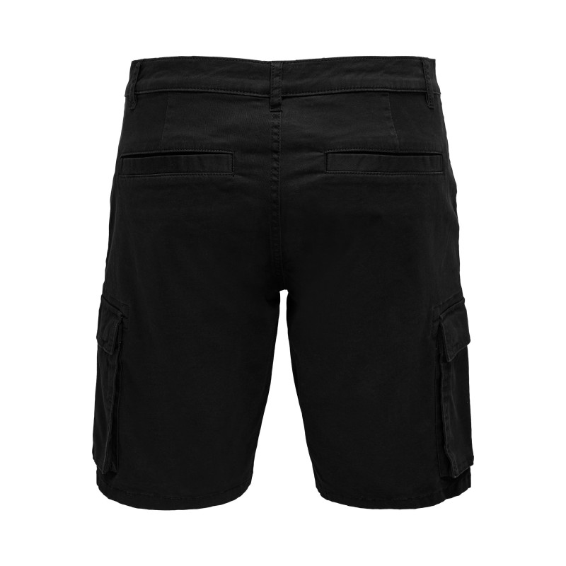 ONLY & SONS Cam Stage Cargo Shorts - Sort