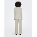 JDY Cita Langærmet Lang Pleat Shirt Jrs - Sandshell