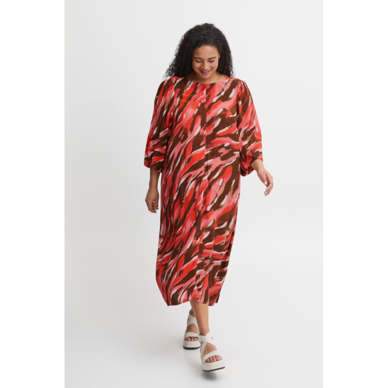 FRANSA Plus Kaiya Kjole - Camellia Rose