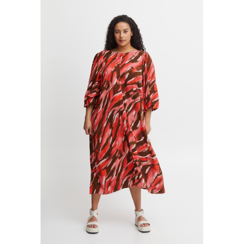 FRANSA Plus Kaiya Kjole - Camellia Rose