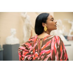 FRANSA Plus Kaiya Kjole - Camellia Rose