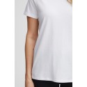 FRANSA Shoulder T-shirt - Hvid