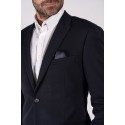 PRE-END Plus Size Damon Klassisk Blazer - Ultra Dark Navy