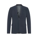 PRE END Plus Size Damon Klassisk Blazer - Dark Blue