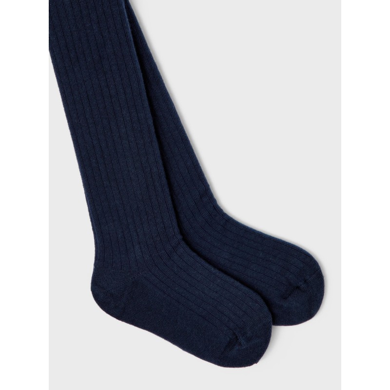 NAME IT Kids 2-pak Rib Strømpebukser - Dark Sapphire