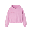 NAME IT KIDS pige - Mone sunshine mind hoodie- Orchid