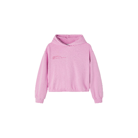 NAME IT Kids Mone Sunshine Mind Hættetrøje - Orchid