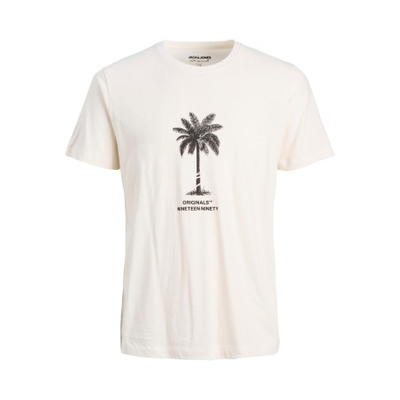 JACK & JONES Junior Tulum Uv T-shirt - Sort
