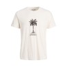 JACK & JONES Junior Tulum Uv T-shirt - Cloud Dancer