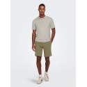 ONLY & SONS S/S Strik Polo - Pumice Stone
