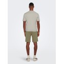 ONLY & SONS S/S Strik Polo - Pumice Stone