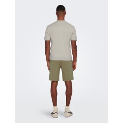 ONLY & SONS S/S Strik Polo - Pumice Stone