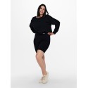 ONLY CARMAKOMA Time Life Cykel Shorts - Sort