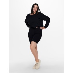 ONLY CARMAKOMA Time Life Cykel Shorts - Sort