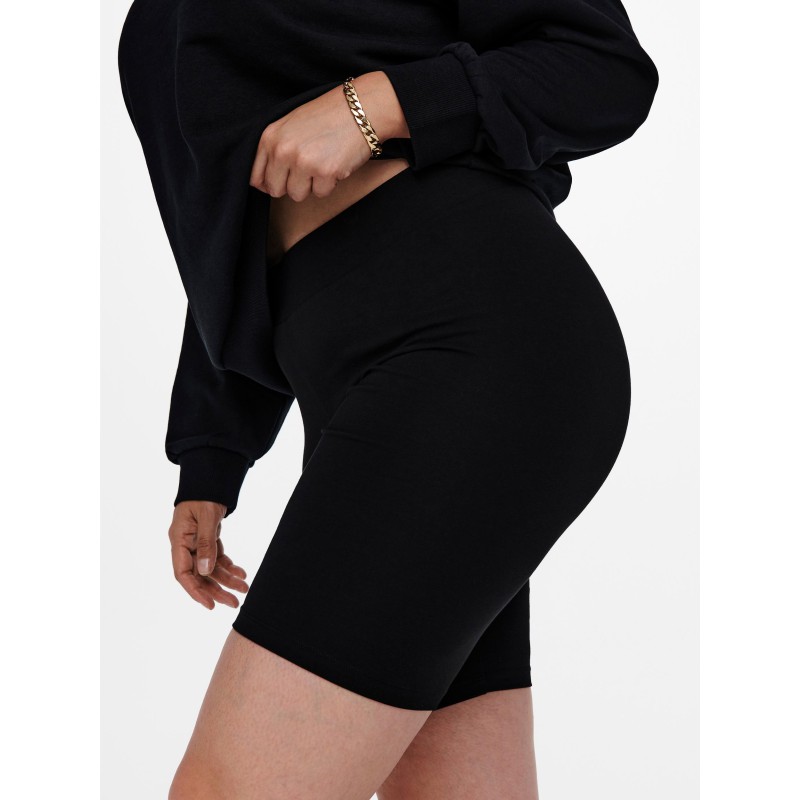 ONLY CARMAKOMA Time Life Cykel Shorts - Sort