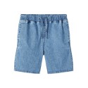 NAME IT Kids Ben Jogger Hør/Denim Shorts - Dark Blue Denim