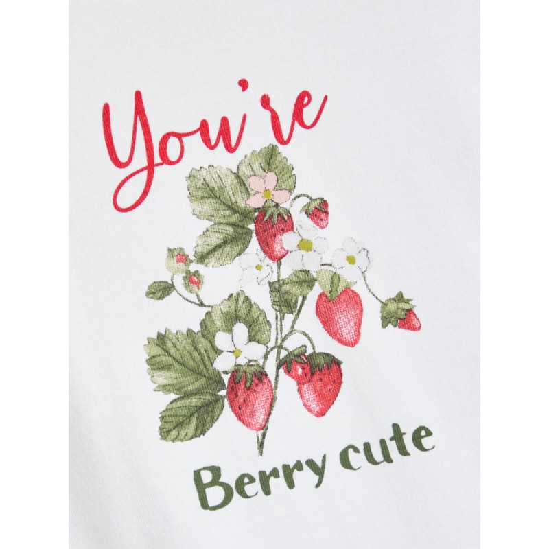 NAME IT Jindy Kortærmet Body Box - Bright Hvid