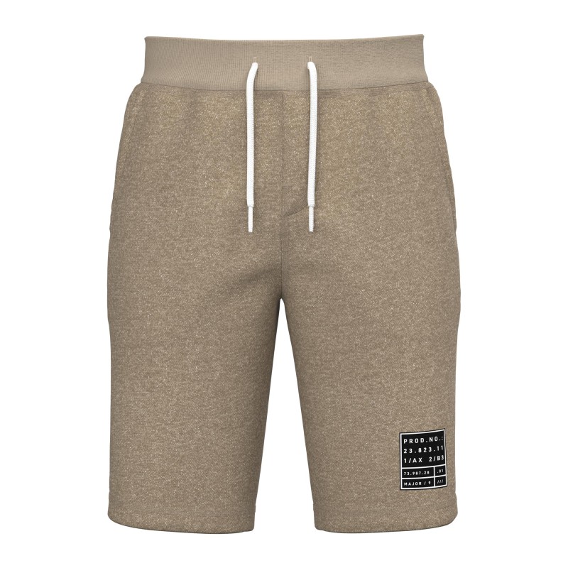 NAME IT Kids Vato Lange Sweatshorts - Humus